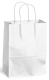 Tragetasche - 240 x 110 x 330 mm, 250 Stück, weiß