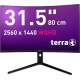 TERRA LCD/LED 3285W HA black CURVED USB-C/HDMI/DP