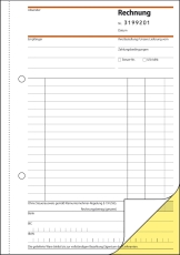 Rechnung für Kleinunternehmer ohne MwSt.-Ausweis - A5, SD, 2 x 30 Blatt