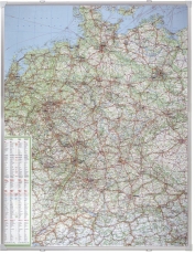 Kartentafel Straßenkarte - 100 x 135 cm, beschreibbar, pinnbar
