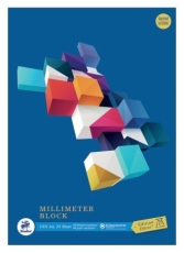 Millimeterblock - 25 Blatt, A4, 90 g/qm