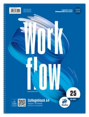 Collegeblock LIN25 - A4, 80 Blatt, 70 g/qm, 9 mm liniert mit Rand