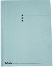 Jurismappe, A4, Manilakarton 275 g/qm, blau