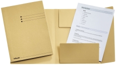 Jurismappe, A4, Manilakarton 275 g/qm, chamois