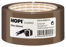 Verpackungsklebeband Classic, 50 mm x 66 m, braun