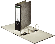 Doppelordner A4, 2 x A5 quer, 75mm, schwarz