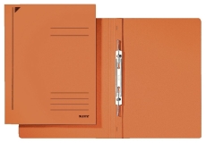 3040 Spiralhefter - A4, 250 Blatt, kfm. Heftung, Recycling-Karton, orange