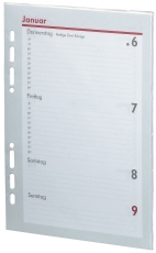 Ersatzkalendarium Manager - A5, 1 Woche / 2 Seiten