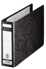 1066 Ordner Hartpappe - 56 mm, ohne Griffloch, für Größe A5 quer