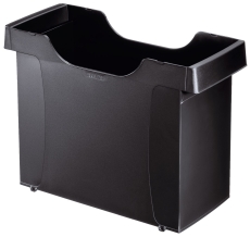 1908 Hängemappenbox Uni-Box Plus, für Hängemappen A4, Polystyrol, schwarz