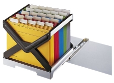 2398 Ausziehboden für Hängekorb oder zwei Boxen, lichtgrau