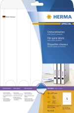 5130 Ordneretiketten A4 weiß 38x297 mm Papier matt blickdicht 125 St.