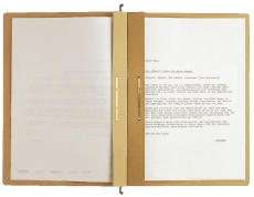 1987 Hängehefter ALPHA® Zweifalz, kfm. und Amtsheftung, Natronkarton, naturbraun