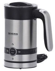 Milchschäumer 200ml Edelstahl/schwarz