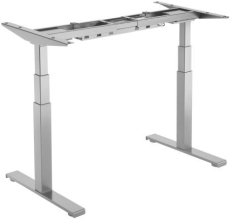 Cambio™ höhenverstellbarer Schreibtisch - elektrisch, hellgrau