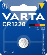 Batterien Electronics Lithium - CR 1220, 3 V