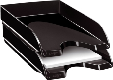 Briefkorb CepPro Happy - A4/C4, schwarz