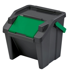 Mülltrennsystem Tower - 3 x 30 Liter