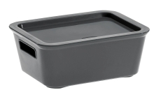 Aufbewahrungsbox Bella M - 1,18 L, anthrazit