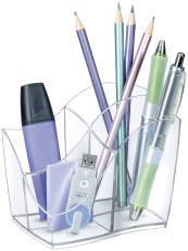 Multiköcher Ellypse - glasklar, 89 x 98 x 118 mm