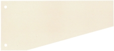 Trennstreifen Trapez - 190 g/qm Karton, chamois, 100 Stück