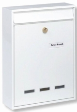 Briefkasten Pocket - 215 x 315 x 75 mm, weiß, Stahl