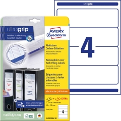 L4761REV-20 Ordner-Etiketten, 61 x 192 mm, breite/kurz, 120 Etiketten, weiß