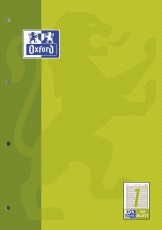 Arbeitsblock Lin.1 - A4, 50 Blatt, 90 g/qm, 4-fach Lochung