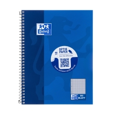 Collegeblock - Schule, Optik Paper 90 g/qm, A5, kariert/Rand, 80Blatt