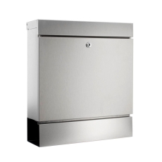 Briefkasten Seattle + Box 3848 Ni - 364 x 405 x 110 mm, silber, Edelstahl