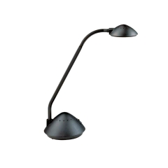 LED-Tischleuchte MAULarc, 3000 Kelvin, schwarz