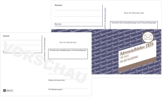 2824 Adressaufkleber/Paketaufkleber, DIN A6, selbstklebend, 100 Blatt, weiß