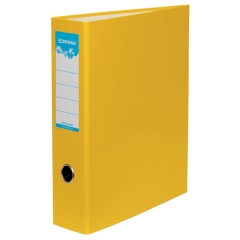 Bankordner, A4, 7,5cm, gelb