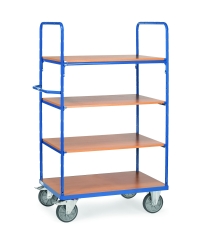 Etagenwagen - 4 Etagen, 1.000 x 700 mm, bis 600 kg