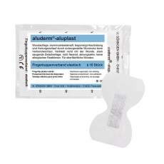 aluderm®-aluplast Fingerkuppenverband - elastisch, 4,3 x 7,2 cm, 10 Stück