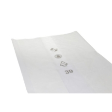 Müllsack Recycling - 1.000 Liter, transparent, 50 Stück, Recycling-LDPE