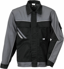 Highline Bundjacke - Gr. 38, schwarz/schiefer/zink