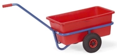 Handwagen mit Kunststoffmulde - 356 x 690 mm, max. 200 kg