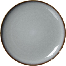 Frühstücksteller portofino - Ø 20,5 cm, Steinzeug, grau, 6 Stück