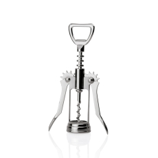 Küchenhelfer Hebelkorkenzieher - 17 cm, Messing verchromt