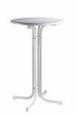 Stehtisch Roma klappbar weiß