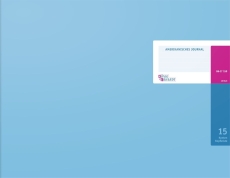 Amerikanisches Journal mit Kopfleiste - 420 x 297 mm, 15 Konten (9/12), 48 Blatt