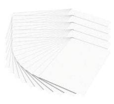 Fotokarton - A4, weiß