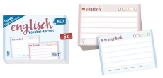 Vokabel-Karten - A8, 100 Stück, Englisch