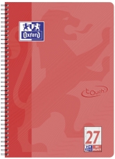 Collegeblock Touch LIN 27 - A4+, 80 Blatt, 90 g/qm, koralle