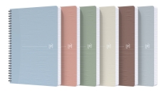 Spiralbuch My Rec'Up - A5, 5 mm kariert, 90 Blatt, sortiert, SCRIBZEE®