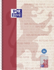 Collegeblock LIN 28 - A4+, 90 g/qm, kariert, 120 Blatt, Doppelrand