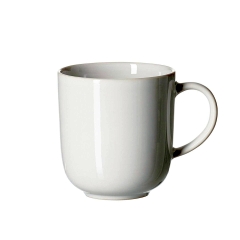 Kaffeebecher Volos, 400 ml, Steinzeug, weiß, 6 Stück