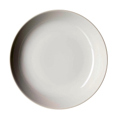 Suppenteller Volos, Ø 23 cm, Steinzeug, weiß, 6 Stück