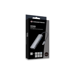 Dockingstation 6-in-1 USB 3.2 Gen 1, HDTV, 100W USB PD, USB 3.0, USB 2.0, SD, TF/MicroSD